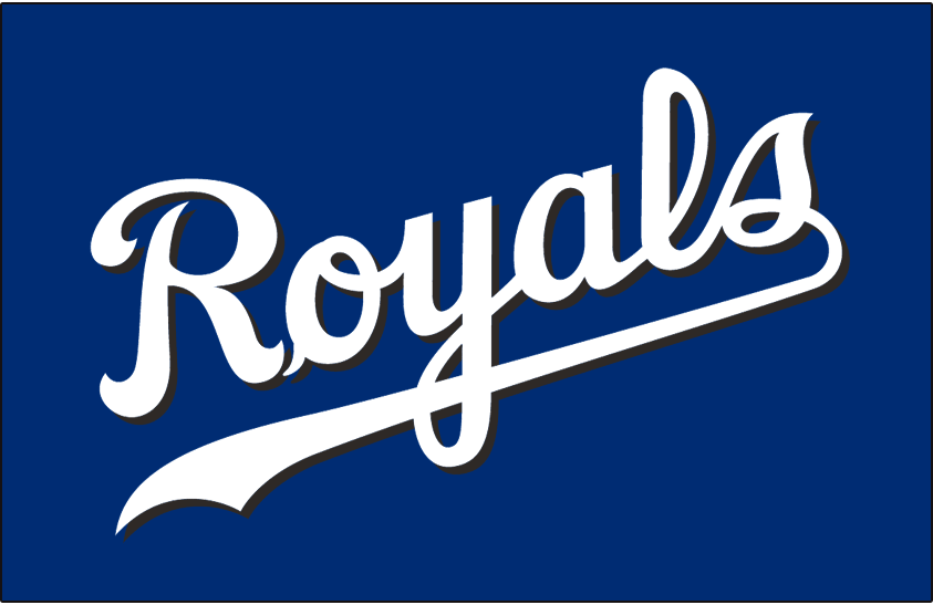 Kansas City Royals 2003-2006 Batting Practice Logo t shirts DIY iron ons